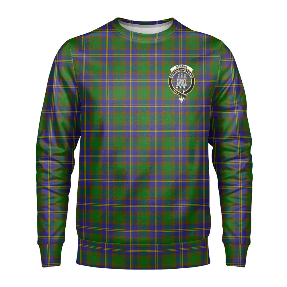 Strang (or Strange) Tartan Crest Sweatshirt