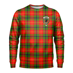 Turnbull Dress Tartan Crest Sweatshirt