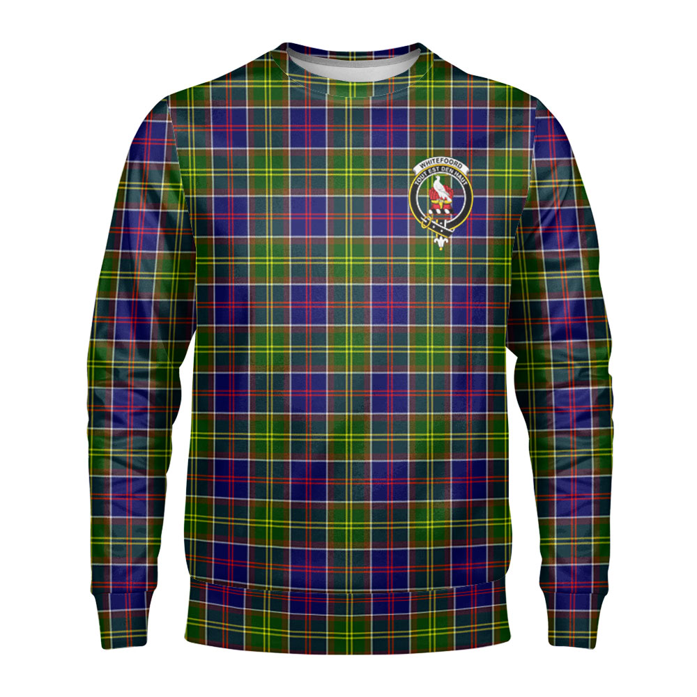 Whitefoord Tartan Crest Sweatshirt