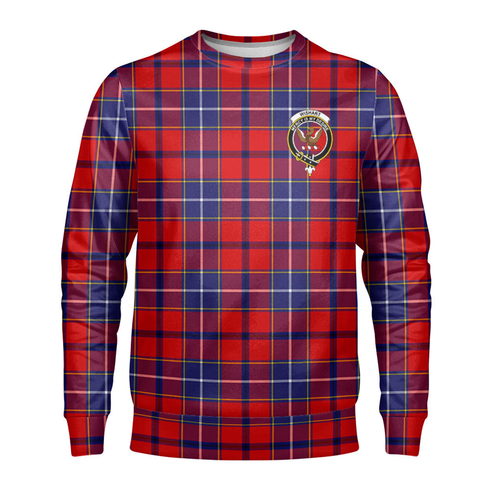 Wishart Dress Tartan Crest Sweatshirt