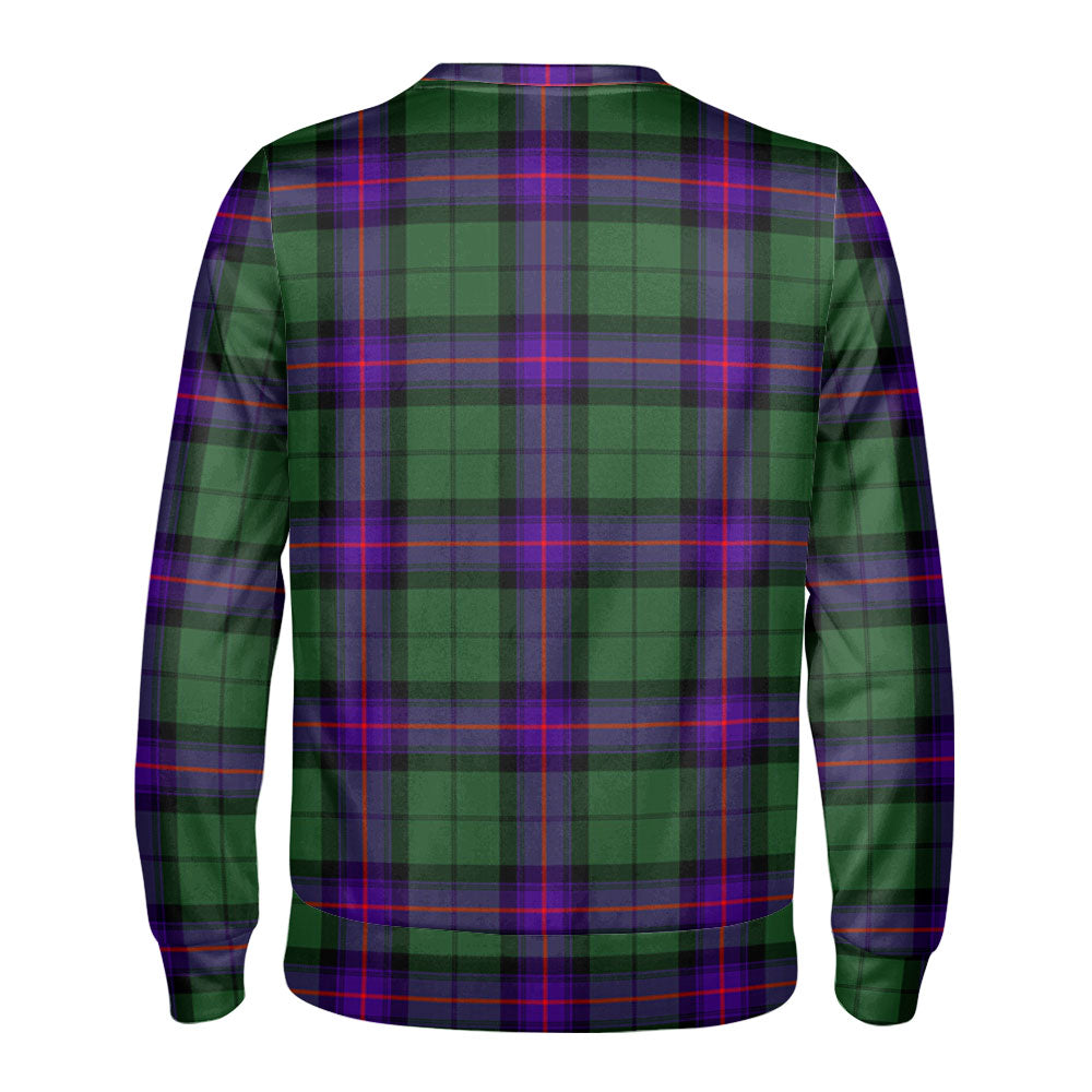 Armstrong Modern Tartan Crest Sweatshirt