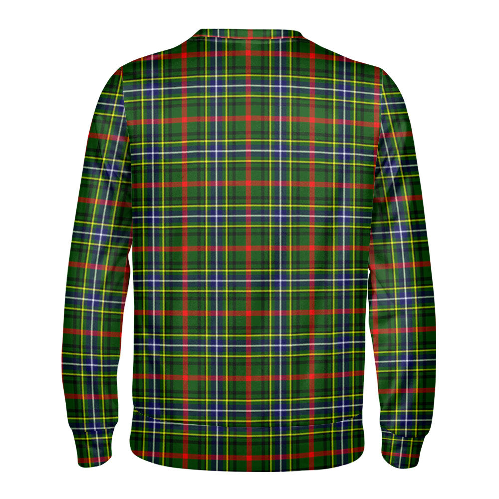 Bisset Tartan Crest Sweatshirt