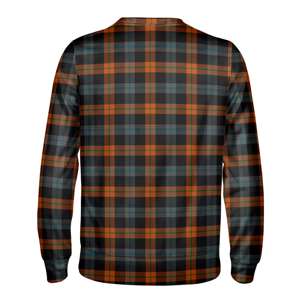 Brown Ancient Tartan Crest Sweatshirt