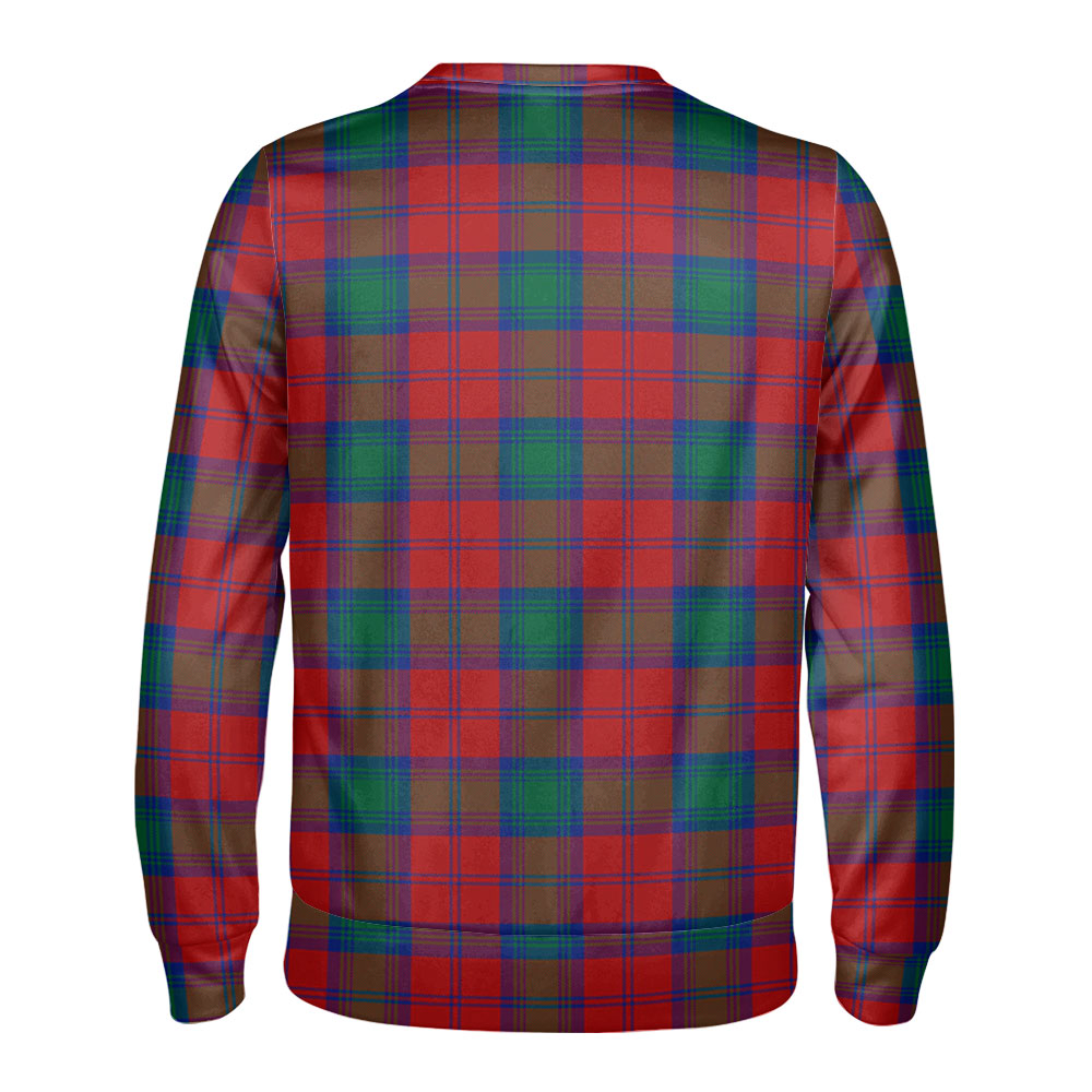 Byres Tartan Crest Sweatshirt