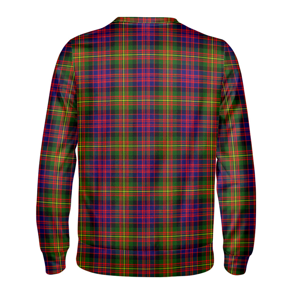 Carnegie Modern Tartan Crest Sweatshirt