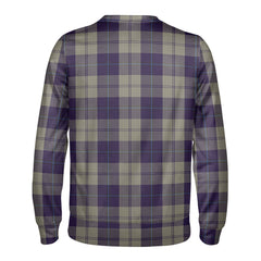 Cunningham Dress Blue Dancers Tartan Crest Sweatshirt