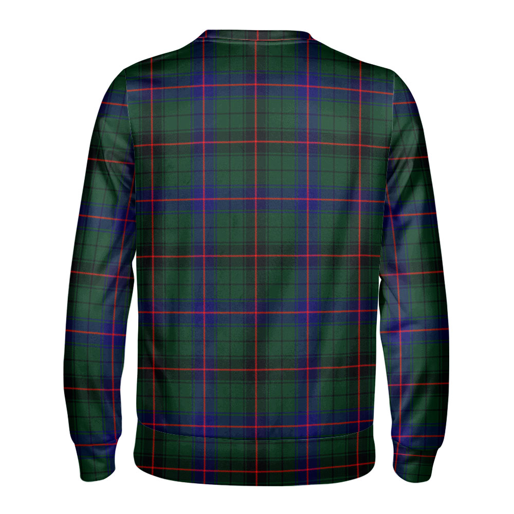 Davidson Modern Tartan Crest Sweatshirt