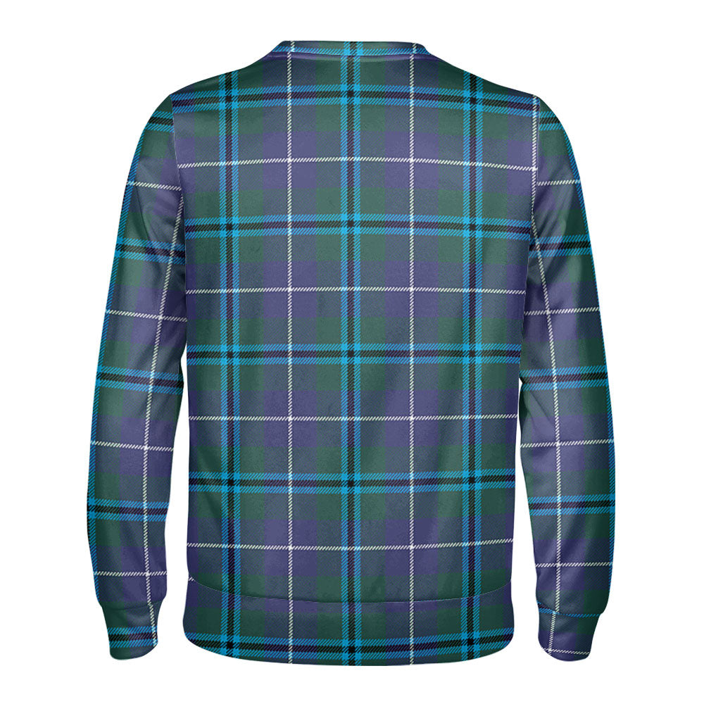 Douglas Modern Tartan Crest Sweatshirt