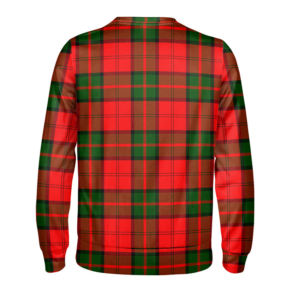 Dunbar Modern Tartan Crest Sweatshirt