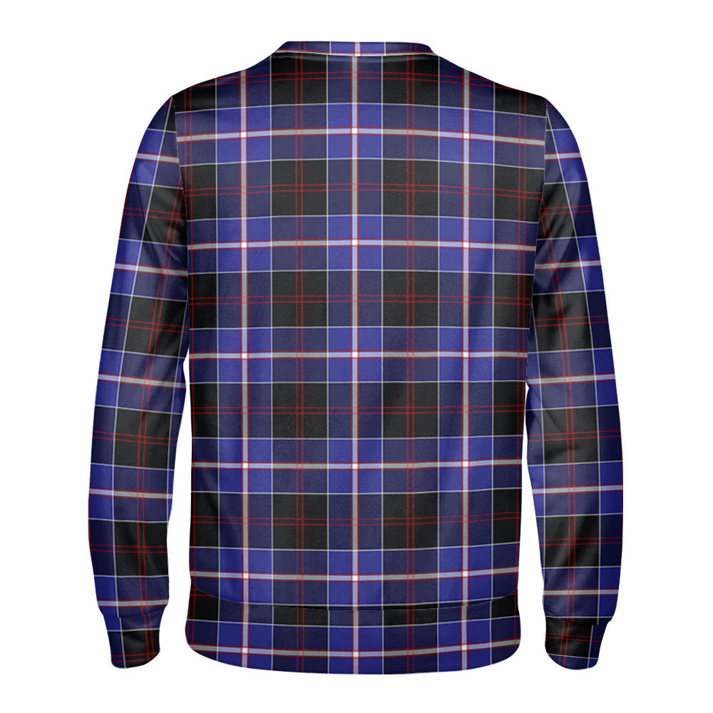 Dunlop Modern Tartan Crest Sweatshirt