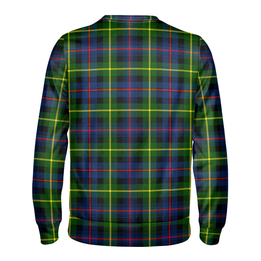 Farquharson Modern Tartan Crest Sweatshirt