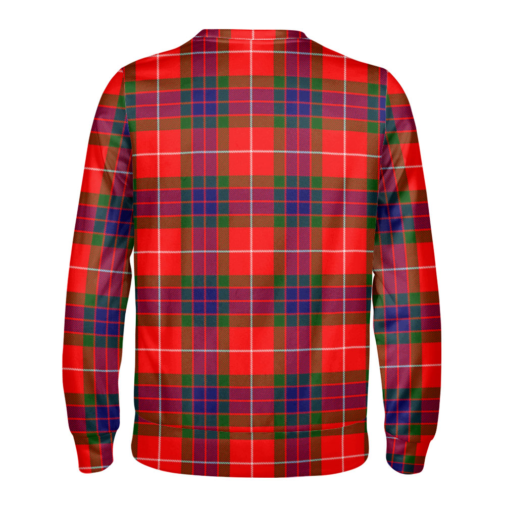 Fraser (of Lovat) Modern Tartan Crest Sweatshirt