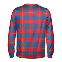 Galloway Red Tartan Crest Sweatshirt