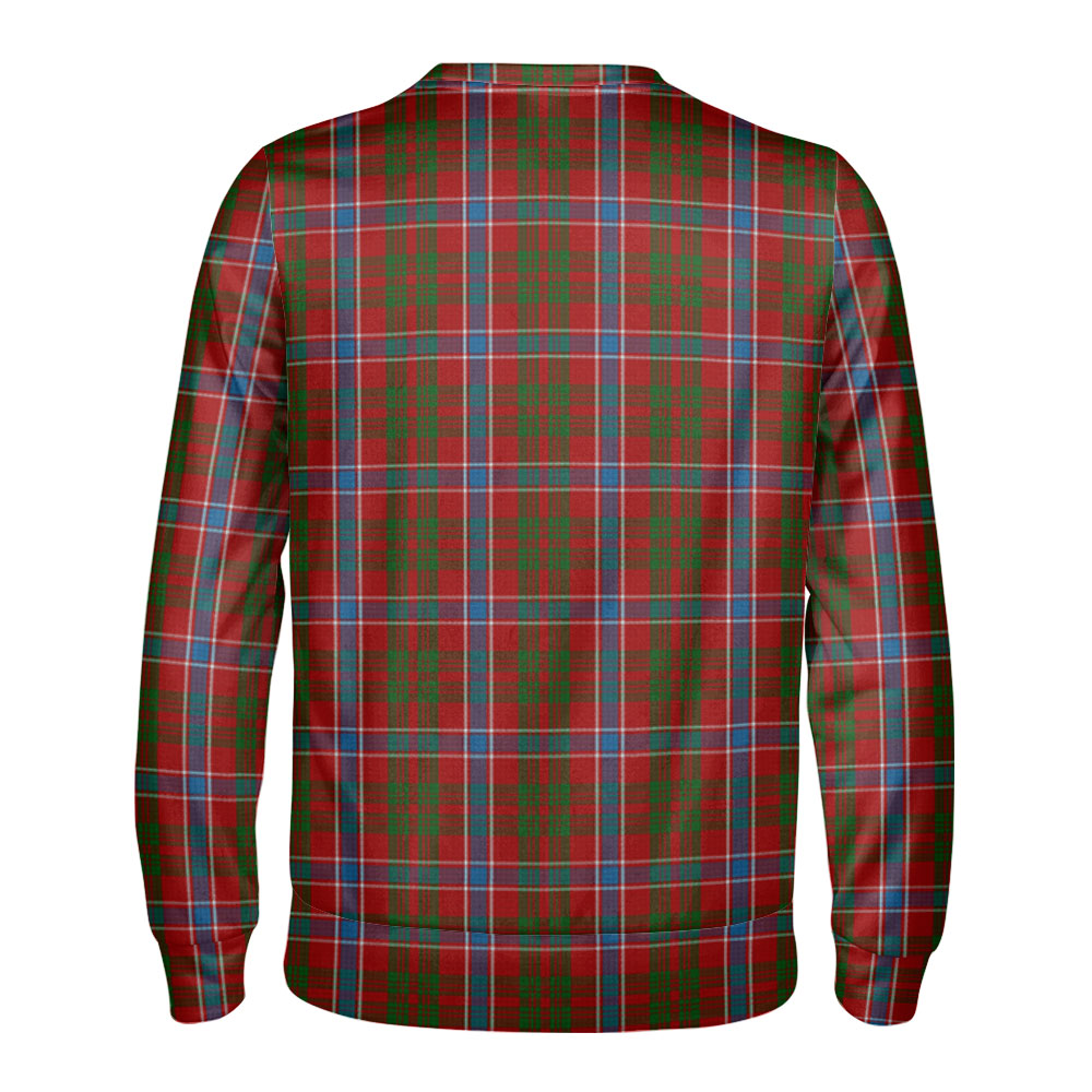 Harkness Dress Tartan Crest Sweatshirt