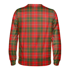 Hay Modern Tartan Crest Sweatshirt