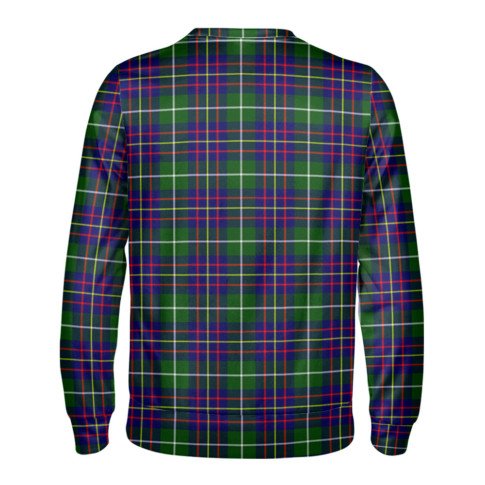 Inglis Modern Tartan Crest Sweatshirt