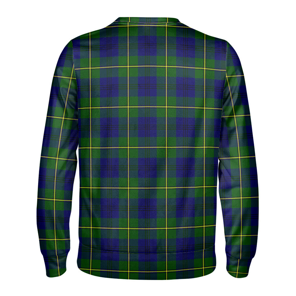 Johnson Modern Tartan Crest Sweatshirt