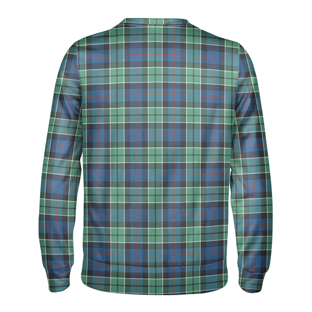 Leslie Hunting Ancient Tartan Crest Sweatshirt