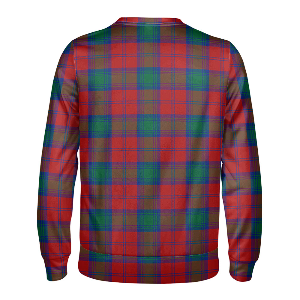 Lindsay Modern Tartan Crest Sweatshirt