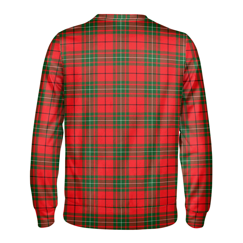 MacAulay Modern Tartan Crest Sweatshirt