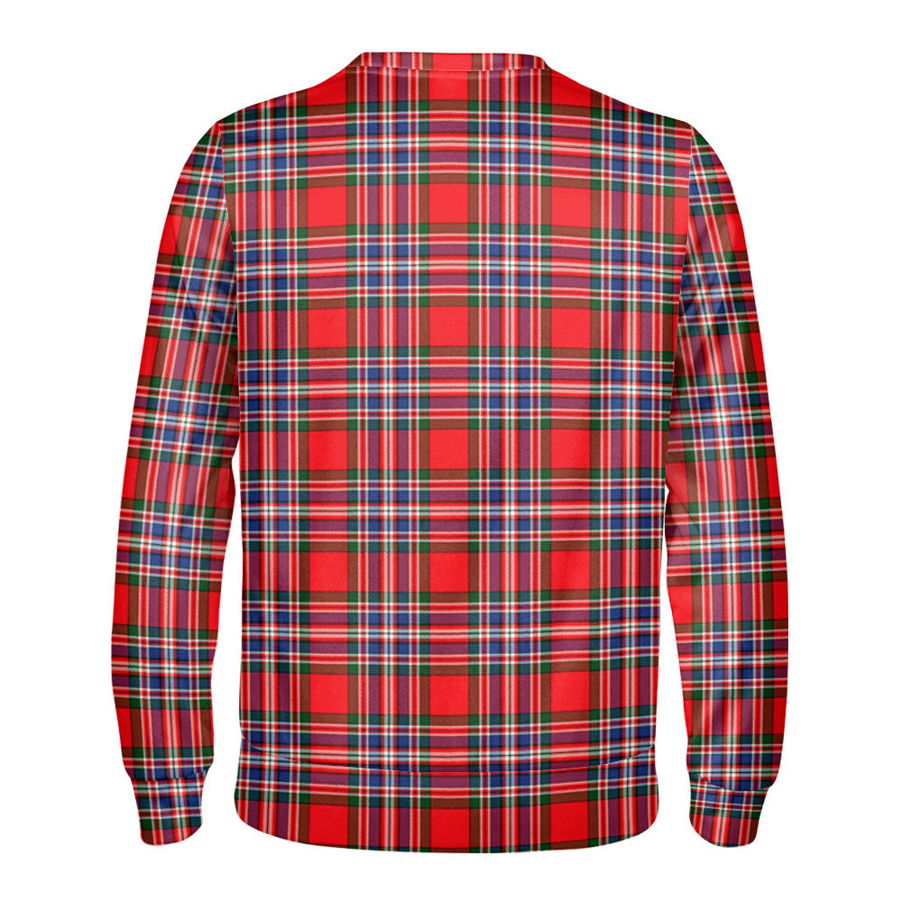 MacFarlane Modern Tartan Crest Sweatshirt