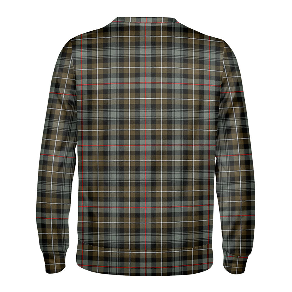 MacKenzie Weathered Tartan Crest Sweatshirt