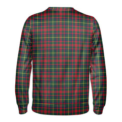 MacKintosh Hunting Modern Tartan Crest Sweatshirt