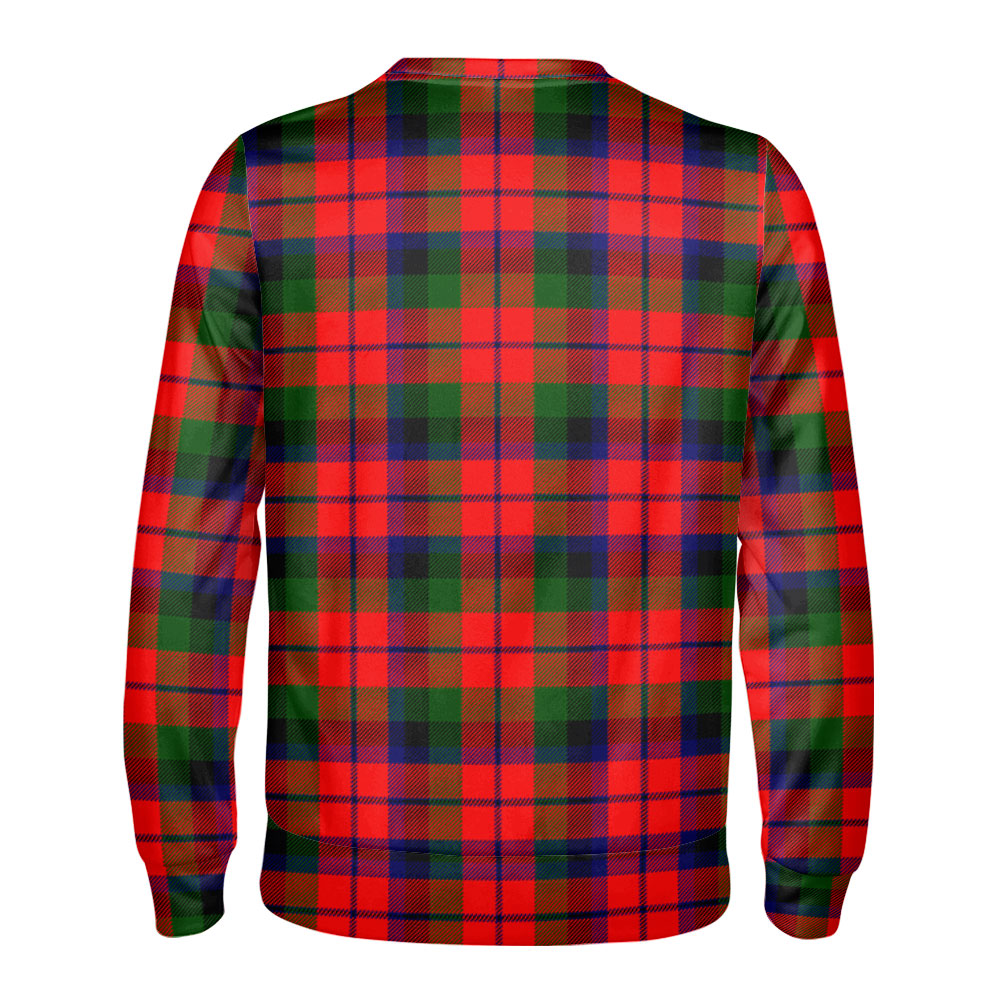 MacNaughton Modern Tartan Crest Sweatshirt