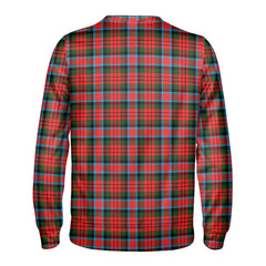 McDuff Modern Tartan Crest Sweatshirt