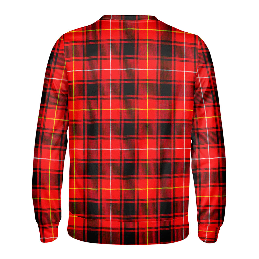 McIver Modern Tartan Crest Sweatshirt