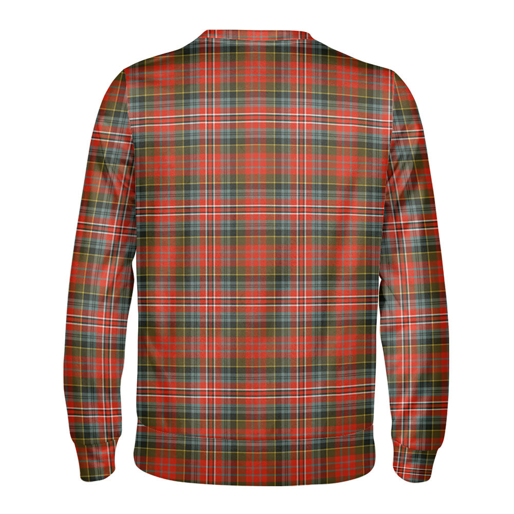 McPherson Weathered Tartan Crest Sweatshirt