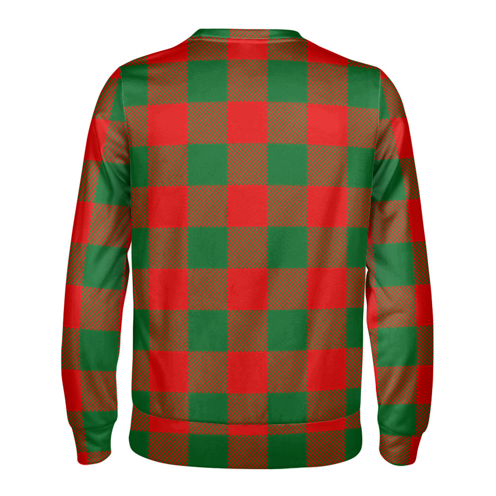 Moncreiffe (or Moncreiff) Tartan Crest Sweatshirt