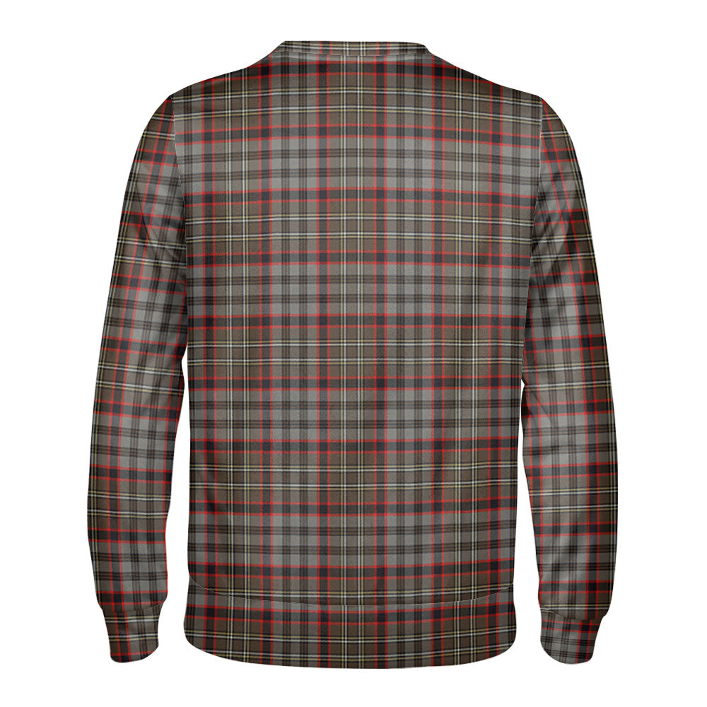 Nicolson Hunting Weathered Tartan Crest Sweatshirt