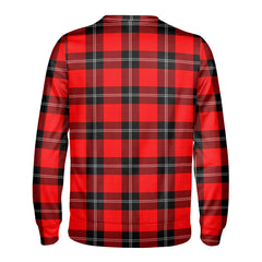 Ramsay Modern Tartan Crest Sweatshirt