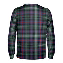 Rose Hunting Modern Tartan Crest Sweatshirt