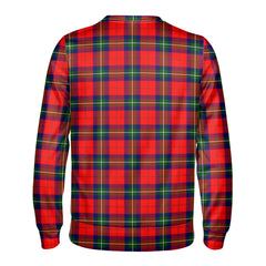 Ruthven Modern Tartan Crest Sweatshirt