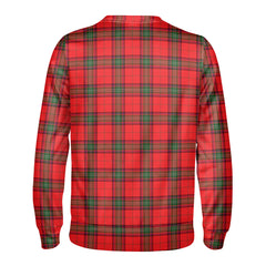 Seton Modern Tartan Crest Sweatshirt