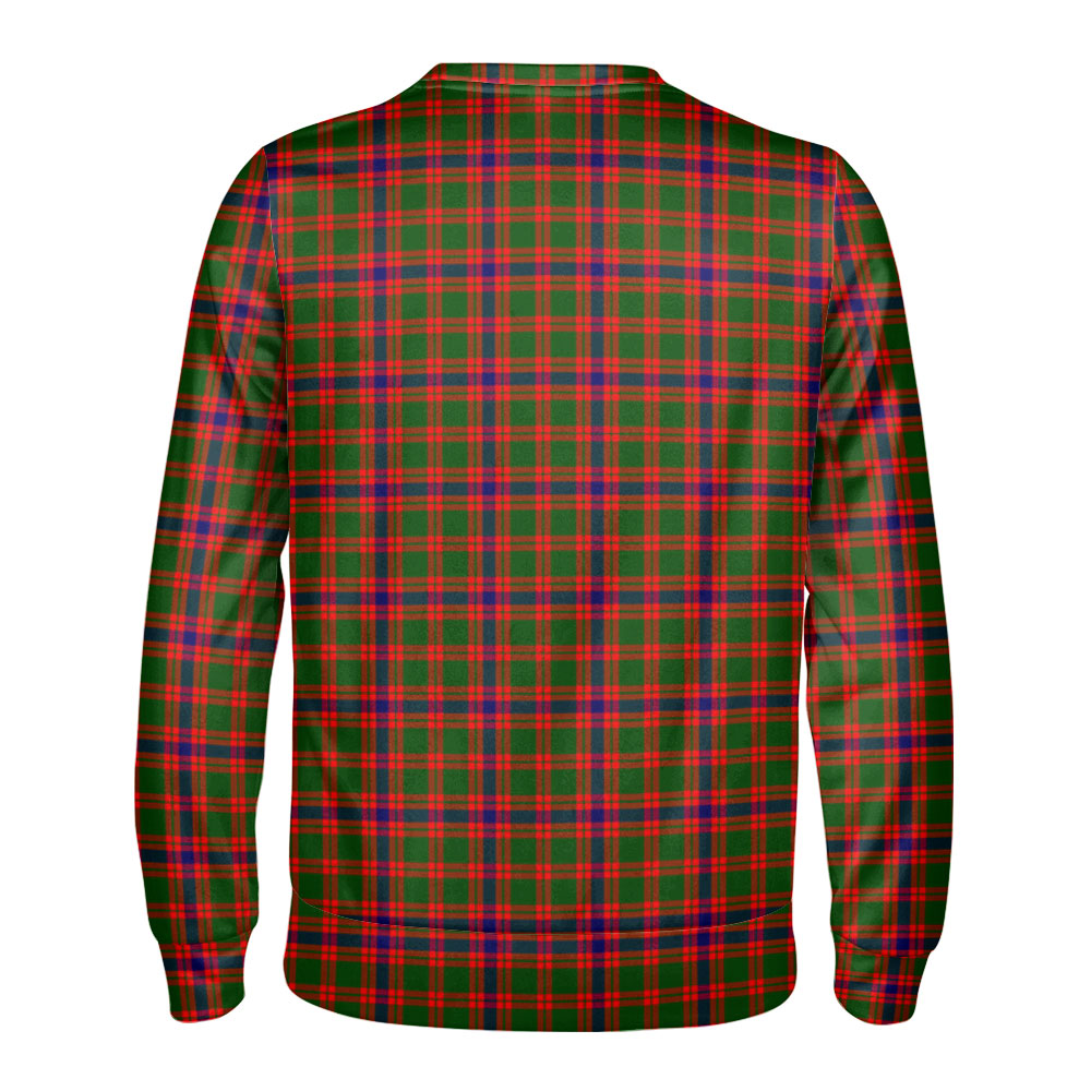 Skene Modern Tartan Crest Sweatshirt