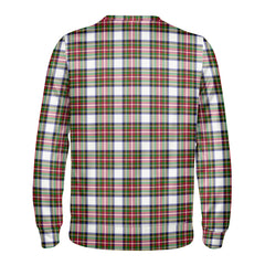 Stewart Dress Modern Tartan Crest Sweatshirt