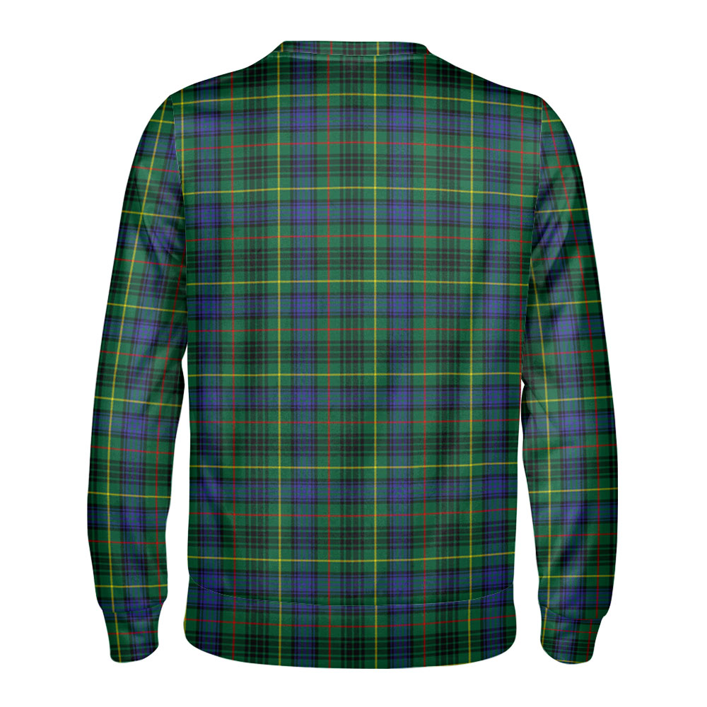 Stewart Hunting Modern Tartan Crest Sweatshirt