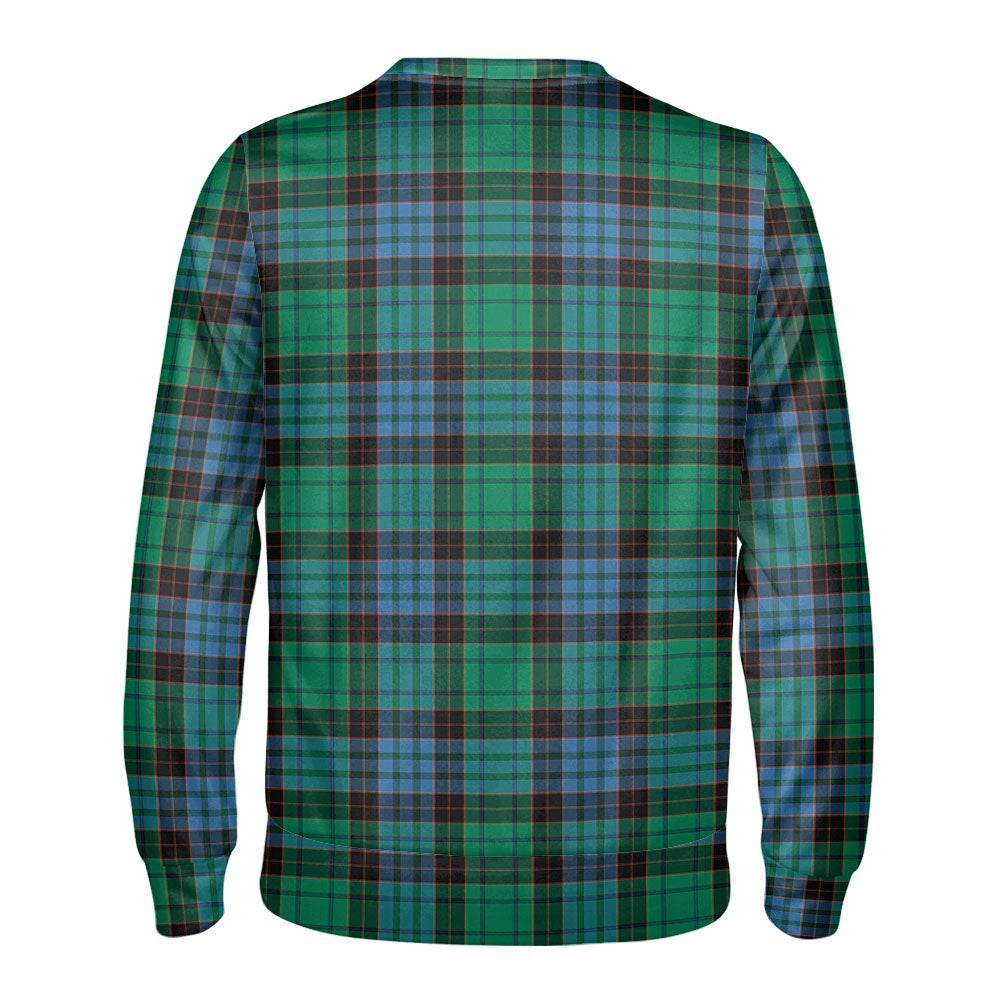 Stewart Old Ancient Tartan Crest Sweatshirt