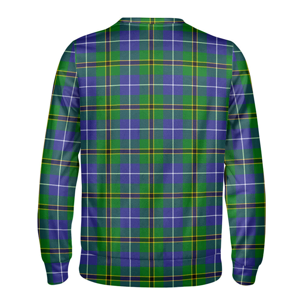 Turnbull Hunting Tartan Crest Sweatshirt