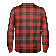 Wallace Weathered Tartan Crest Sweatshirt