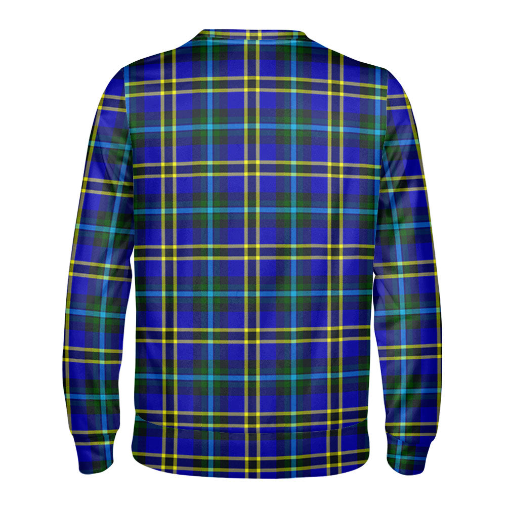 Weir Modern Tartan Crest Sweatshirt