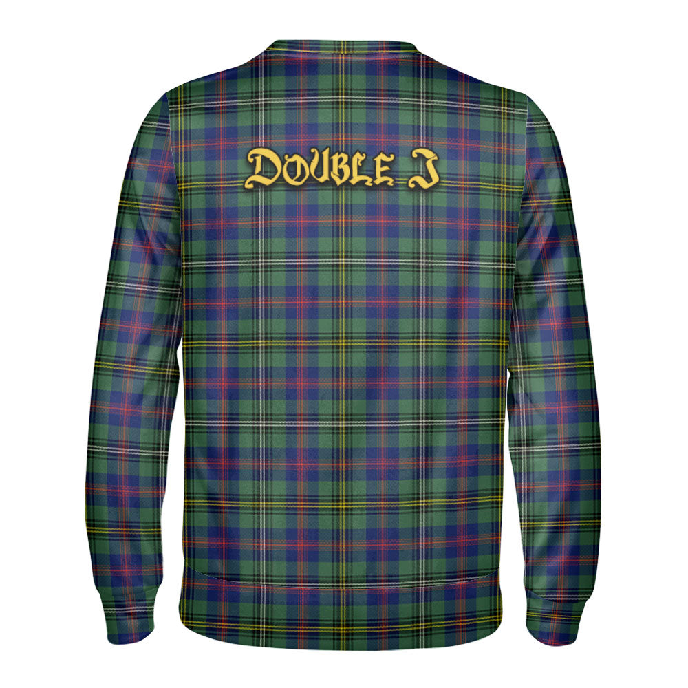 Wood Tartan Crest Personalized Sweatshirt