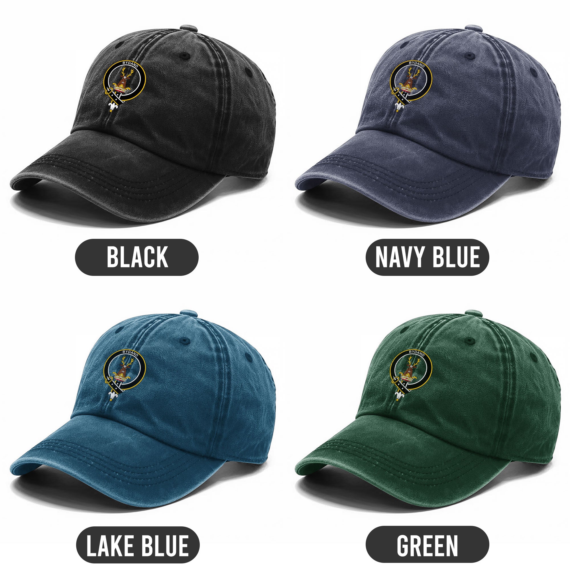 Gordon Crest Washed Classic Cap - Without Name