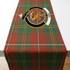 Hay Ancient Tartan Crest Table Runner - Cotton table runner