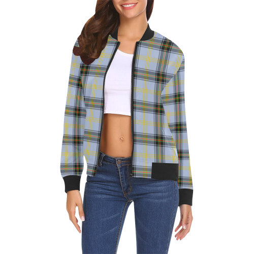 Bell of the Borders Tartan Bomber Jacket