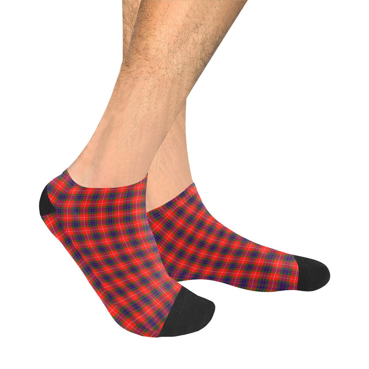 Fraser Modern Tartan Ankle Socks