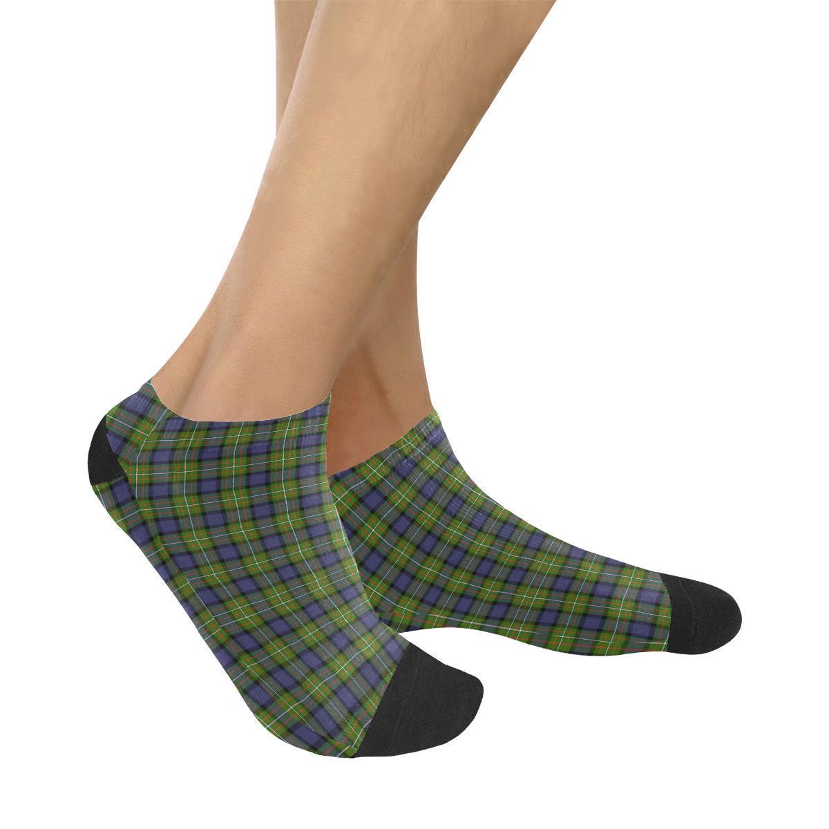 Fergusson Modern Tartan Ankle Socks